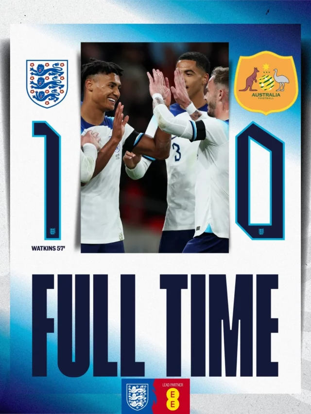 England vs Australia: Score, Result, Highlights