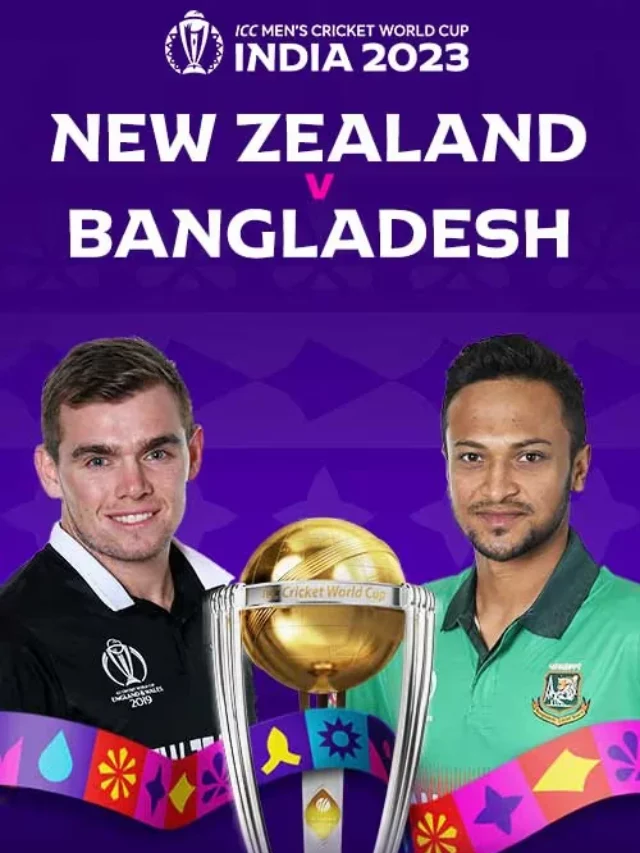 11th World Cup Match 2023: NZ vs BAN