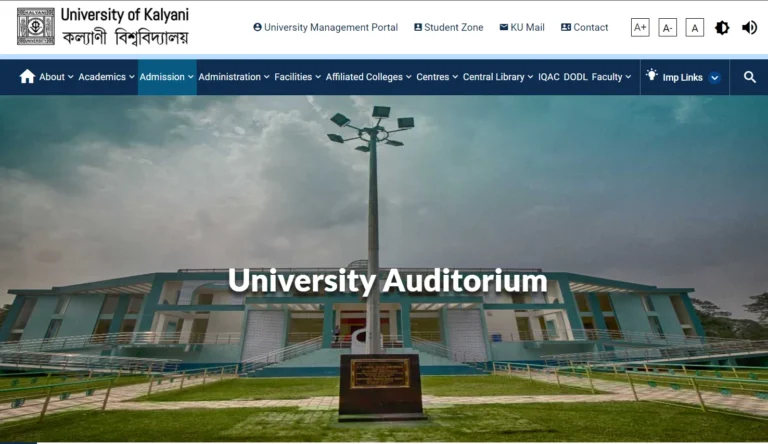 University of Kalyani Recruitment 2024